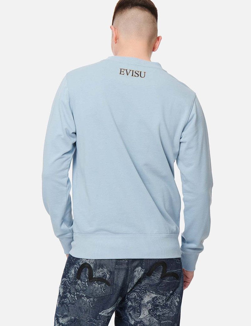 BROCADE SEAGULL APPLIQUÉ SWEATSHIRT 4