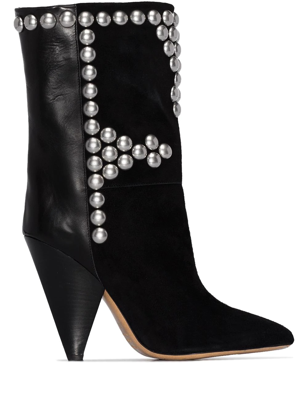 Layo stud-embellished 95mm boots - 1