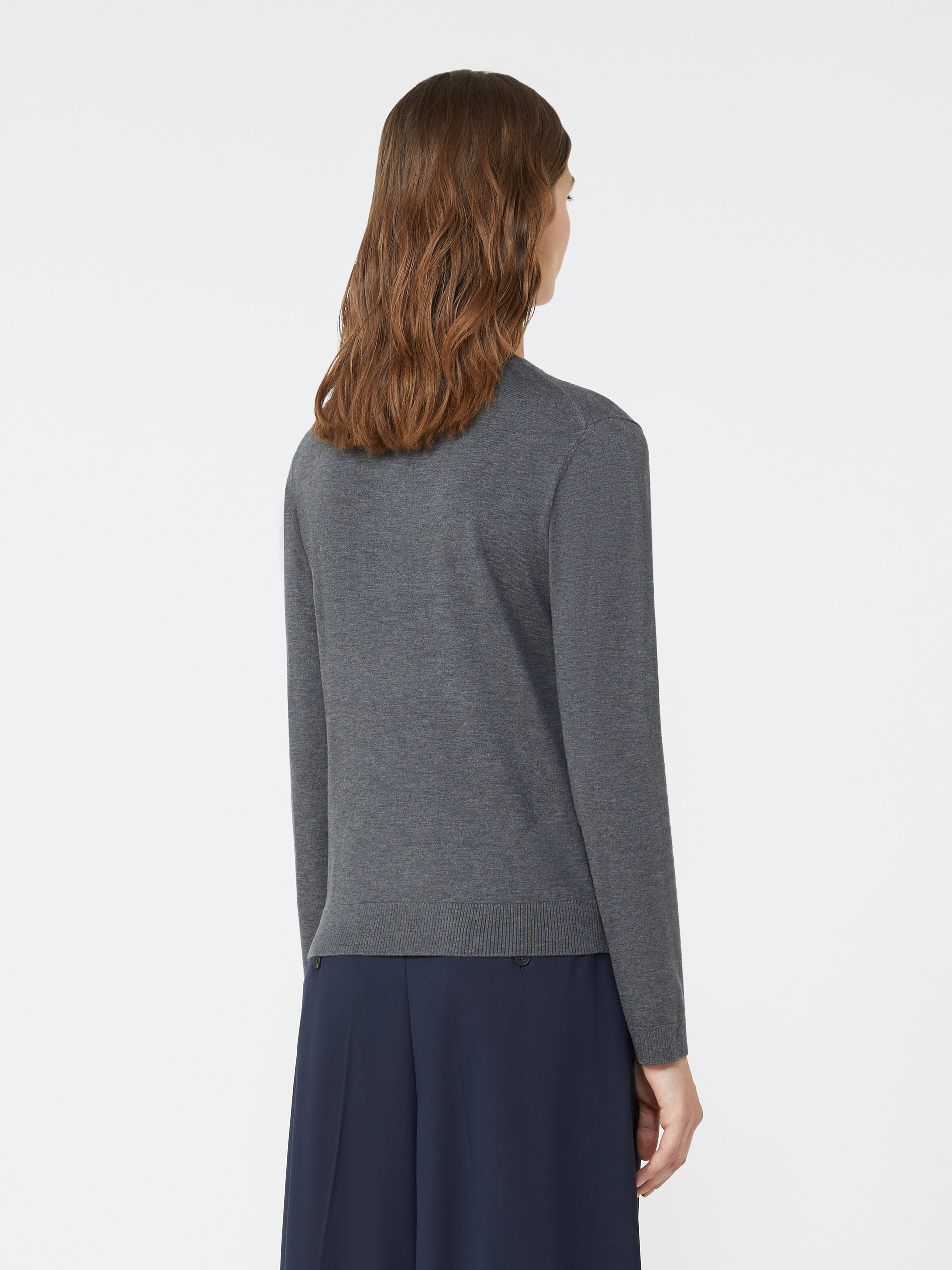 SICILIA Silk and wool yarn jumper - 4