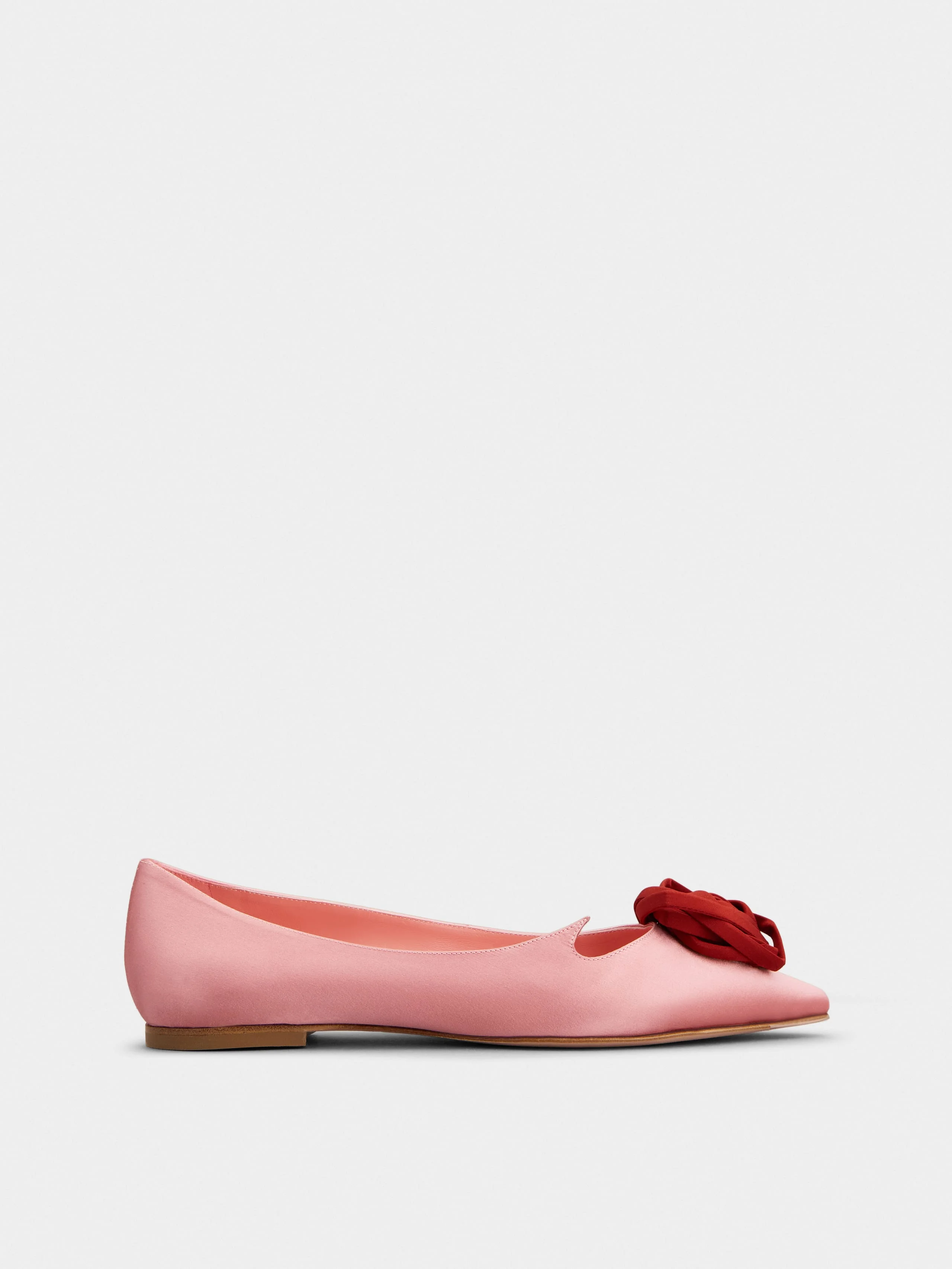 Rose Vivier Ballerinas in satin - 1