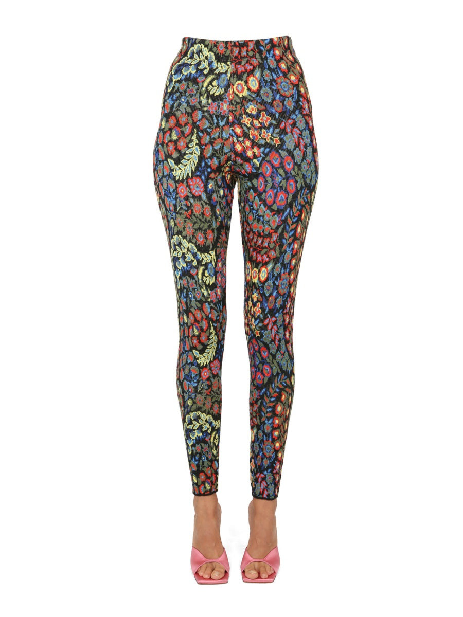 Etro Women Jacquard Wool Blend Top And Leggings - 6