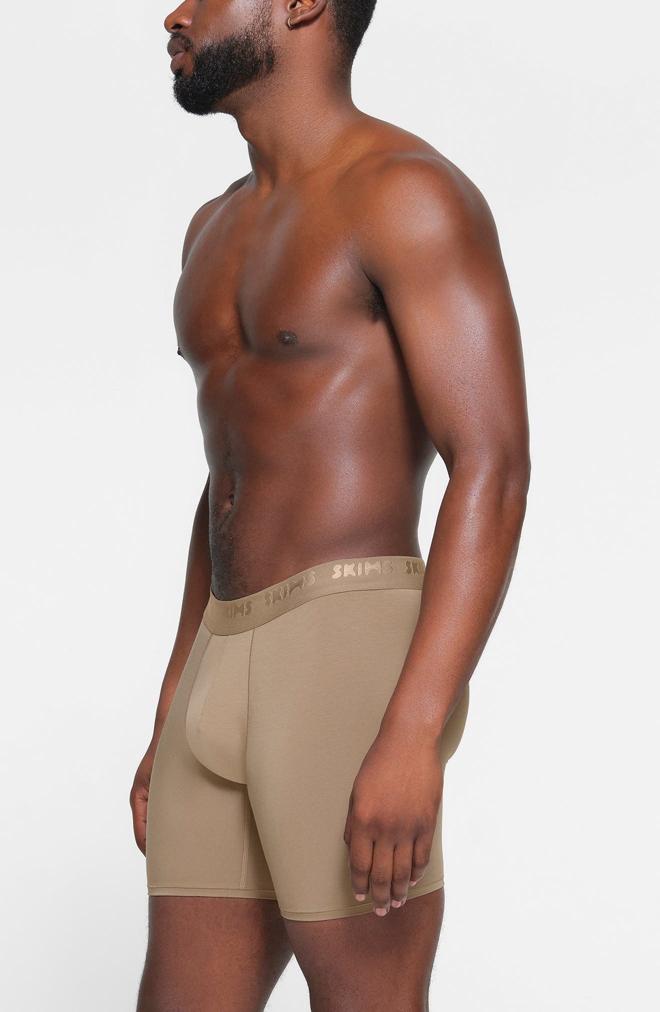 SKIMS 3-Pack 5-Inch Stretch Modal Boxer Briefs in Desert Multi at Nordstrom - 4