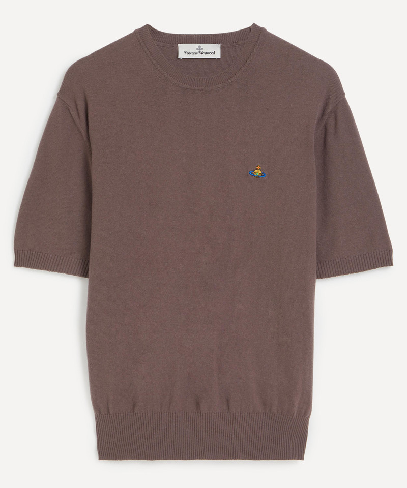 Truffle Cotton-Cashmere T-Shirt 1