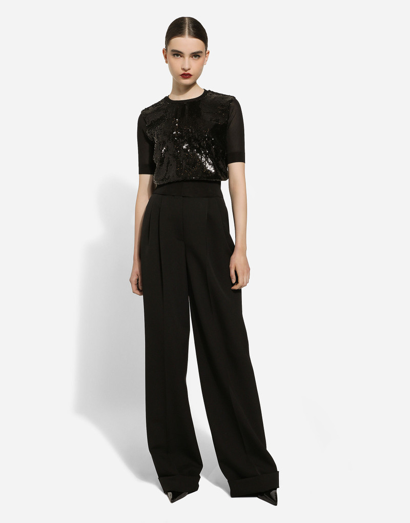 Dolce & Gabbana Flared woolen pants outlook