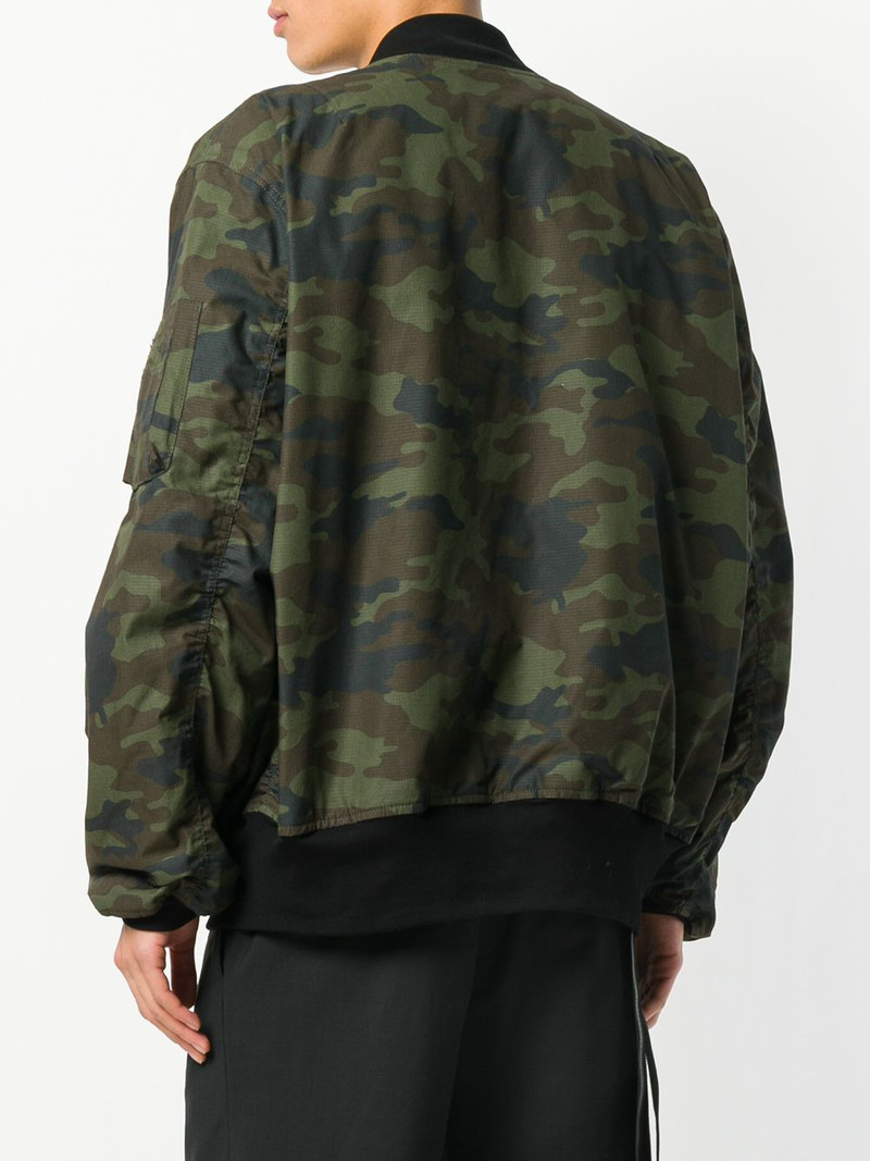 camouflage print bomber jacket 4
