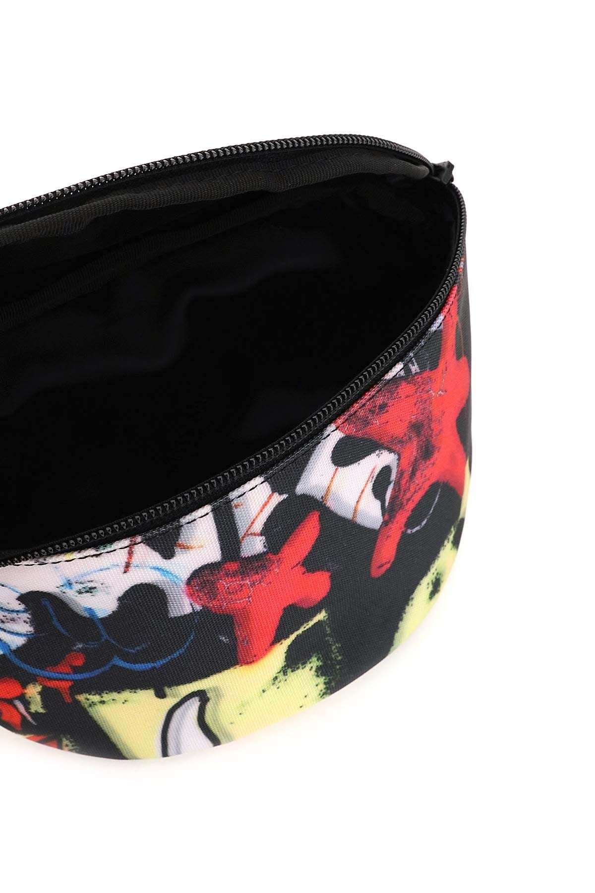 GRAFFITI PRINT BELT BAG - 4