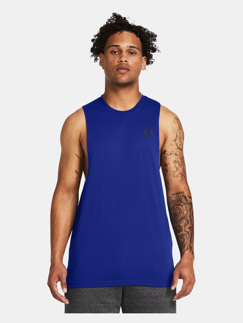 Under Armour Men's UA Left Chest Cut-Off Tank outlook