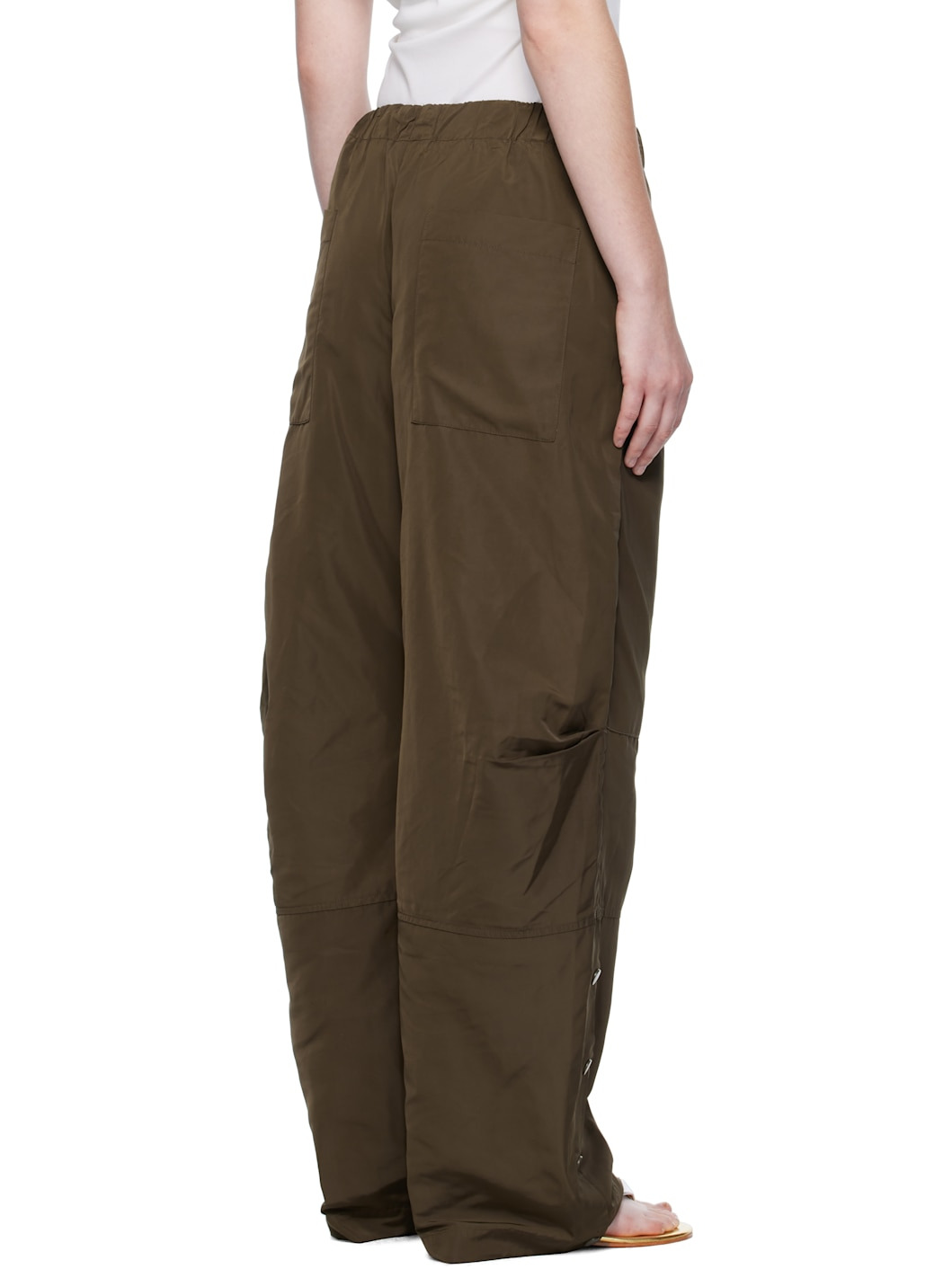 Khaki Elemental Parachute Trousers - 3