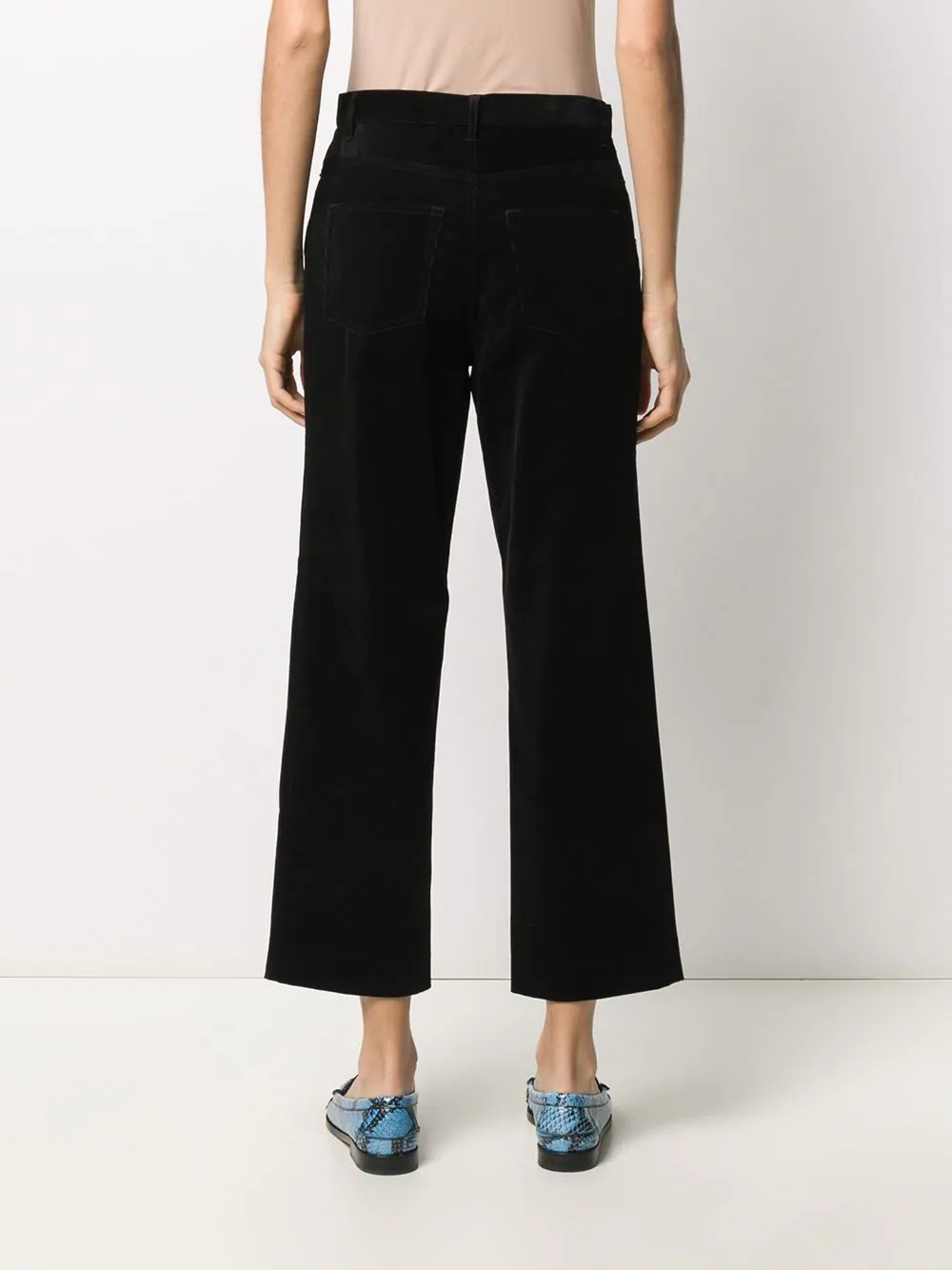 high-rise cropped jeans - 4