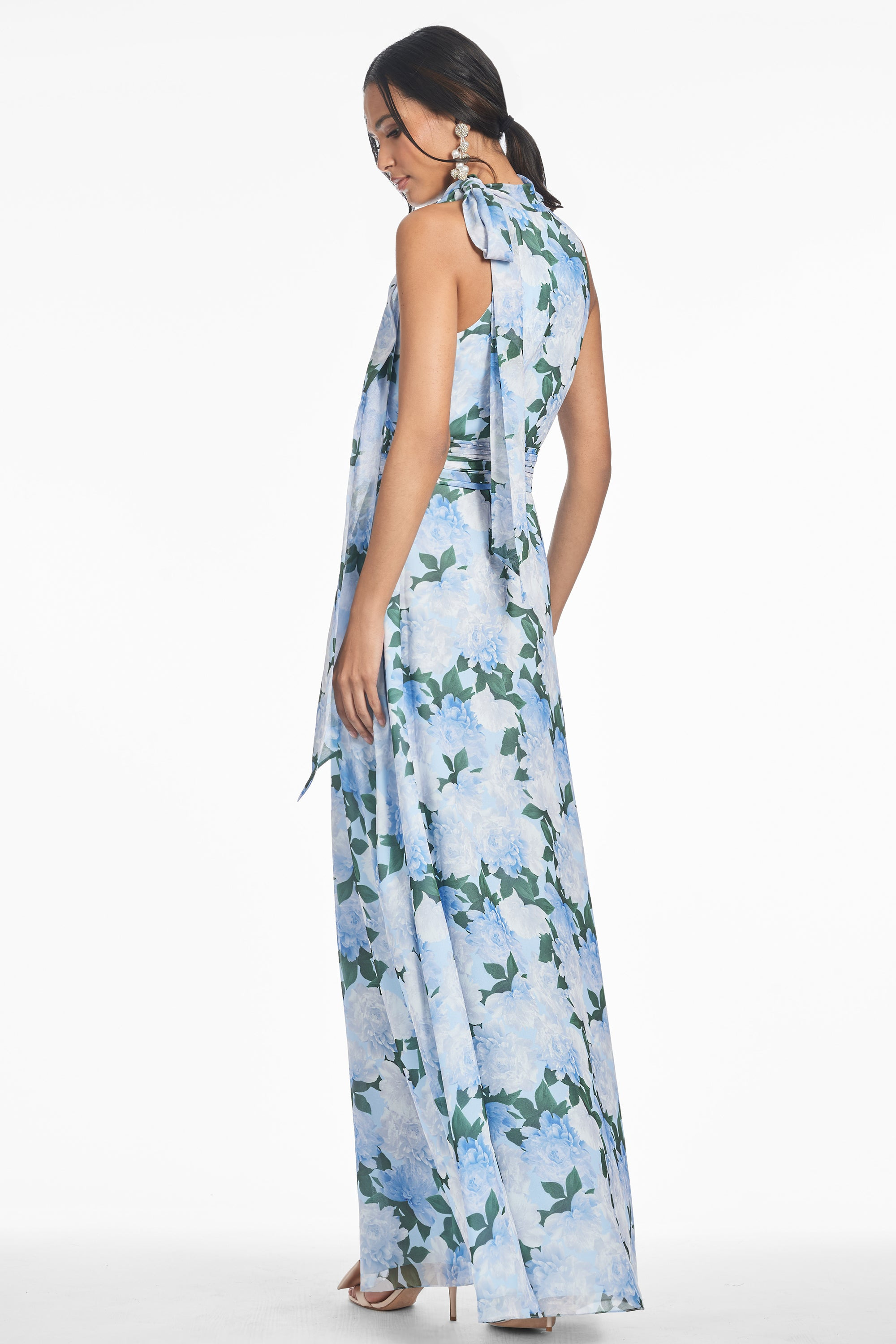 KAYLA GOWN - GLACIAL PEONIES - 3