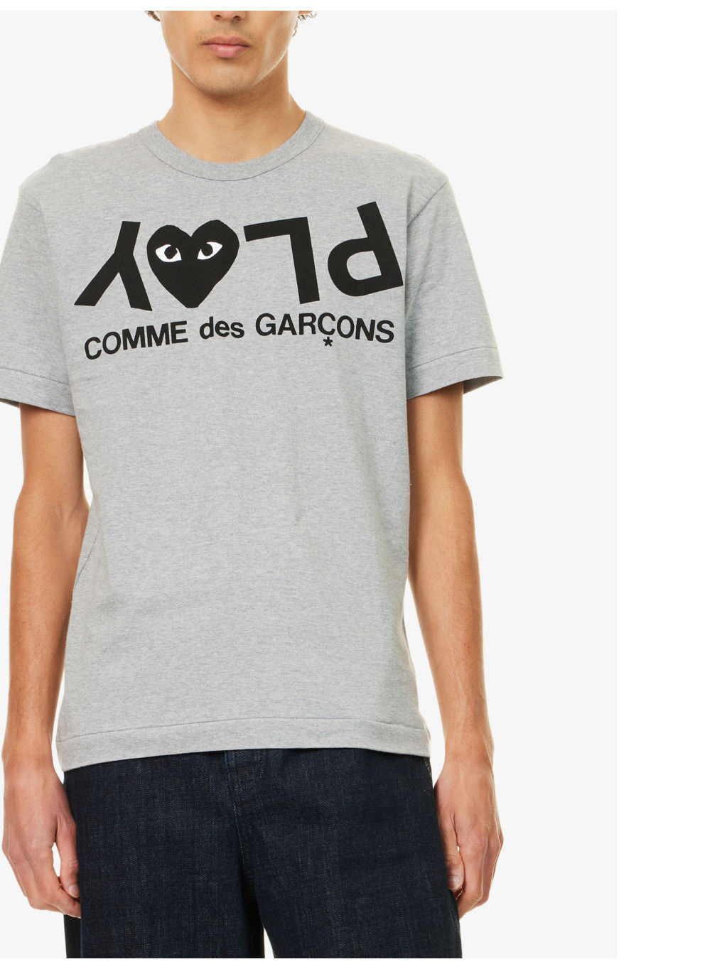 Reverse-logo-print cotton-jersey T-shirt - 4