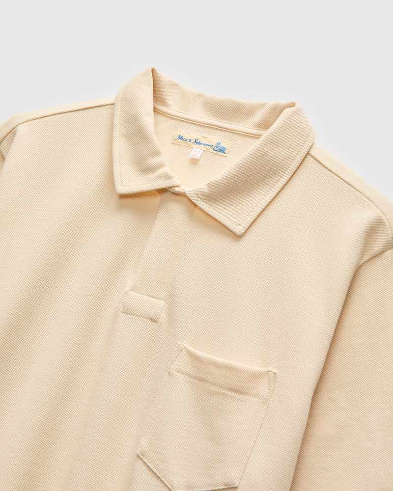 2PKPL "Good Originals" Loopwheel Polo Shirt in Nature 4