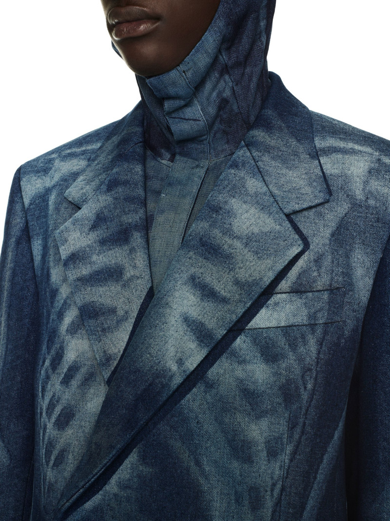 Body Scan Relax Denim Double Jacket 5