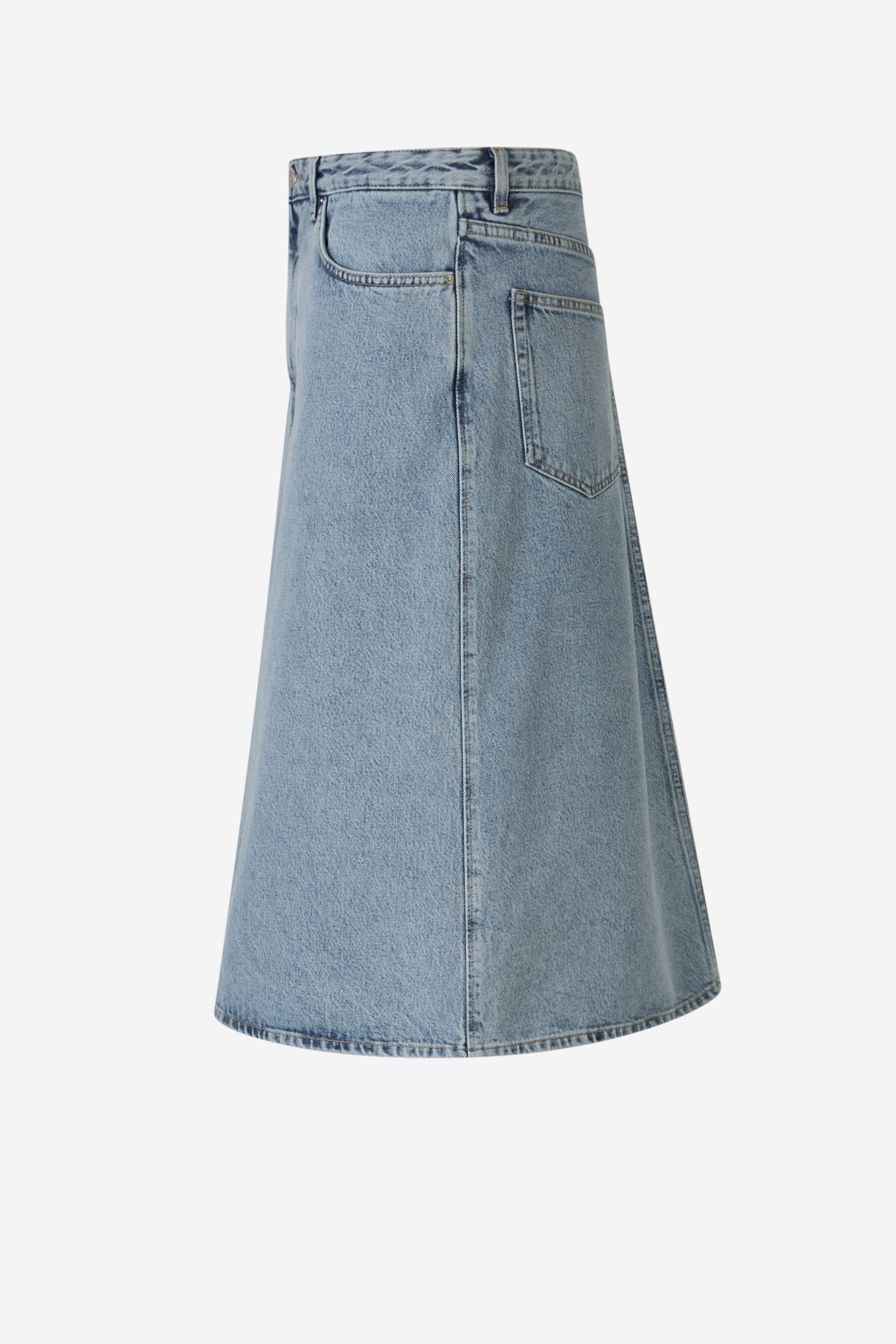 DENIM MIDI SKIRT - 2