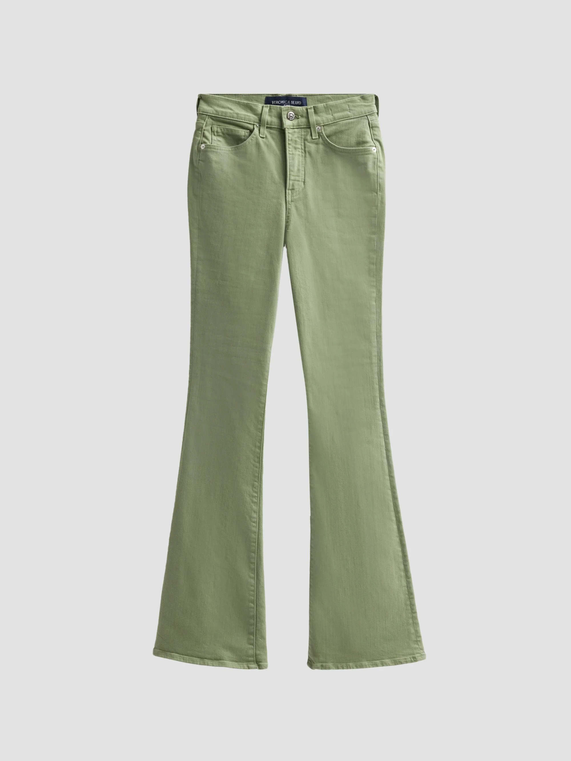 Women's Beverly High-Rise Skinny Flare Jeans - Stone Sage - 1