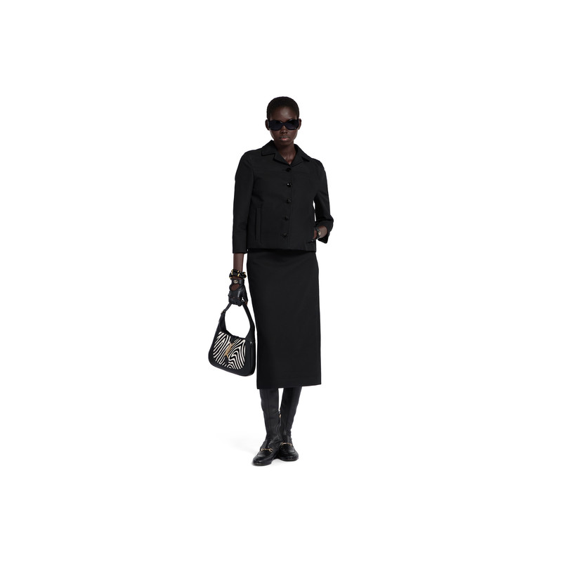 GUCCI Cotton gabardine 3/4 sleeve jacket outlook