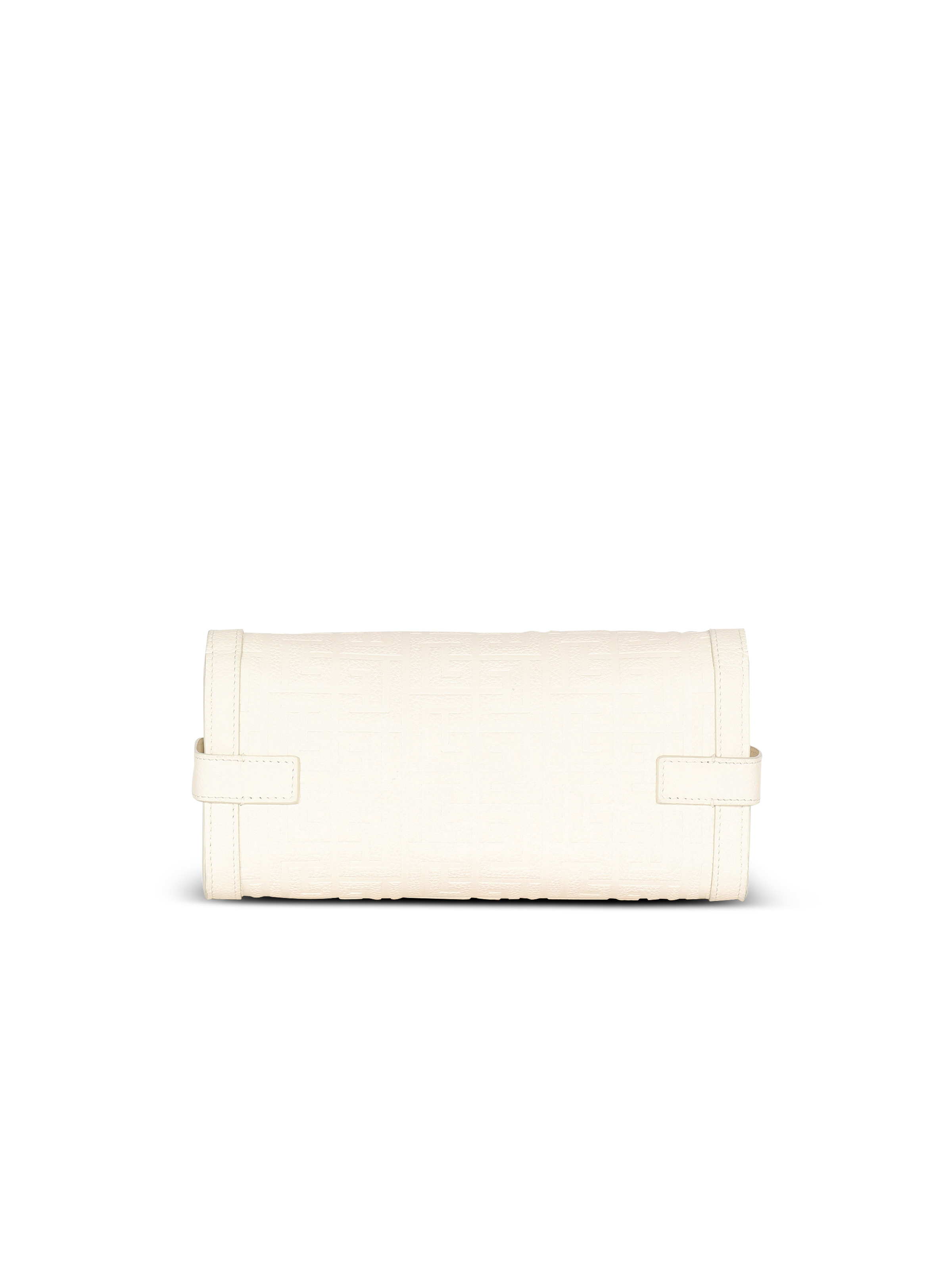 B-Buzz 23 monogrammed grained leather clutch - 4