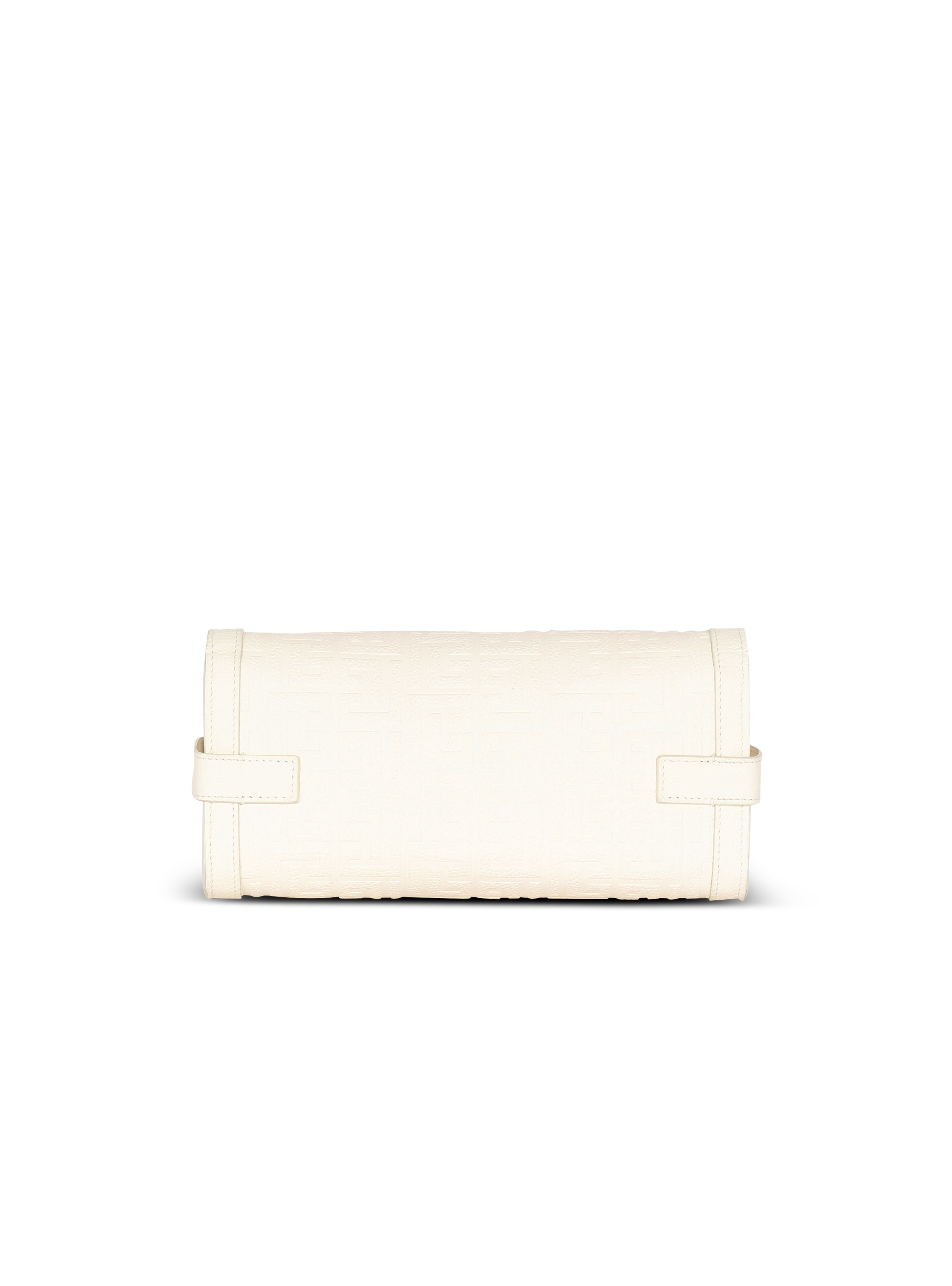 B-Buzz 23 monogrammed grained leather clutch 4