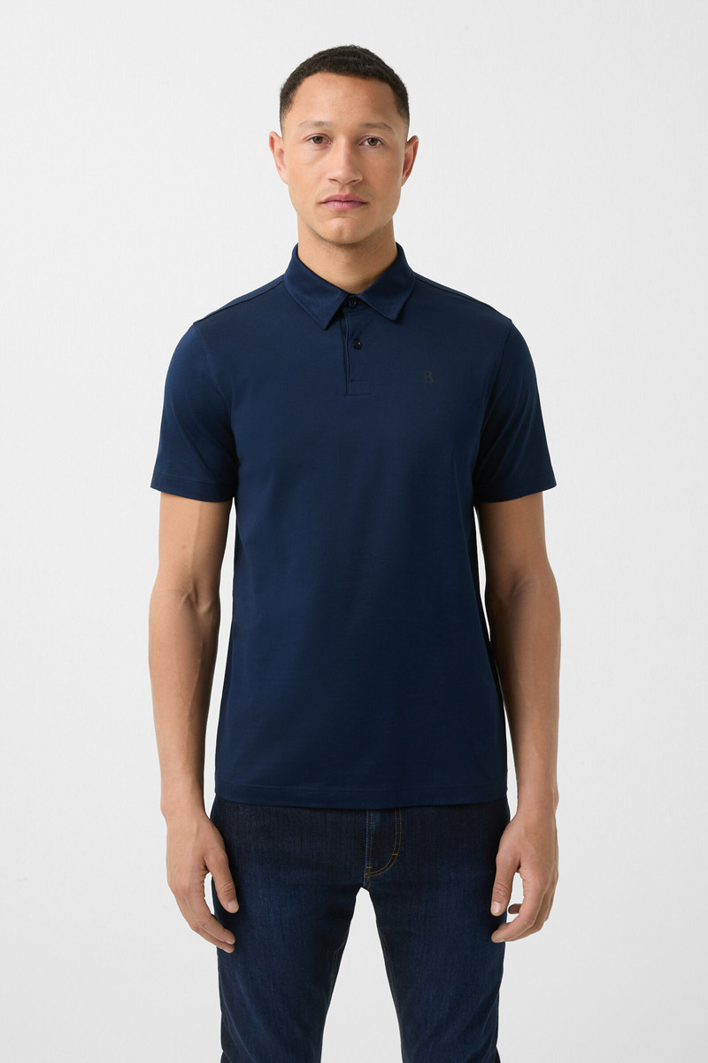 Polo shirt Asmo in Navy blue 2