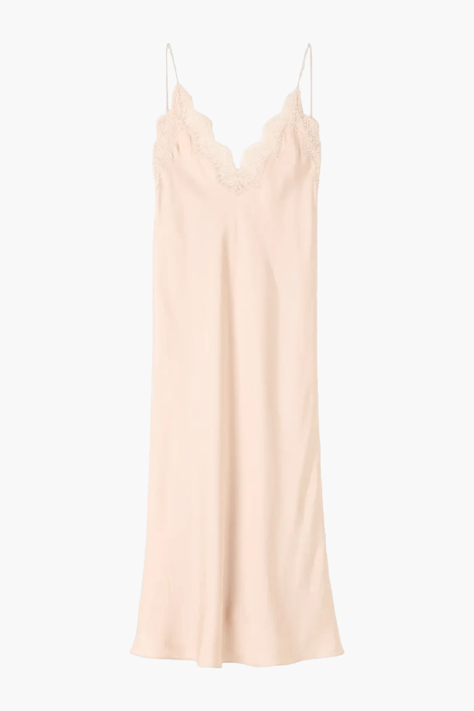 SILK LACE CAMISOLE DRESS - 1