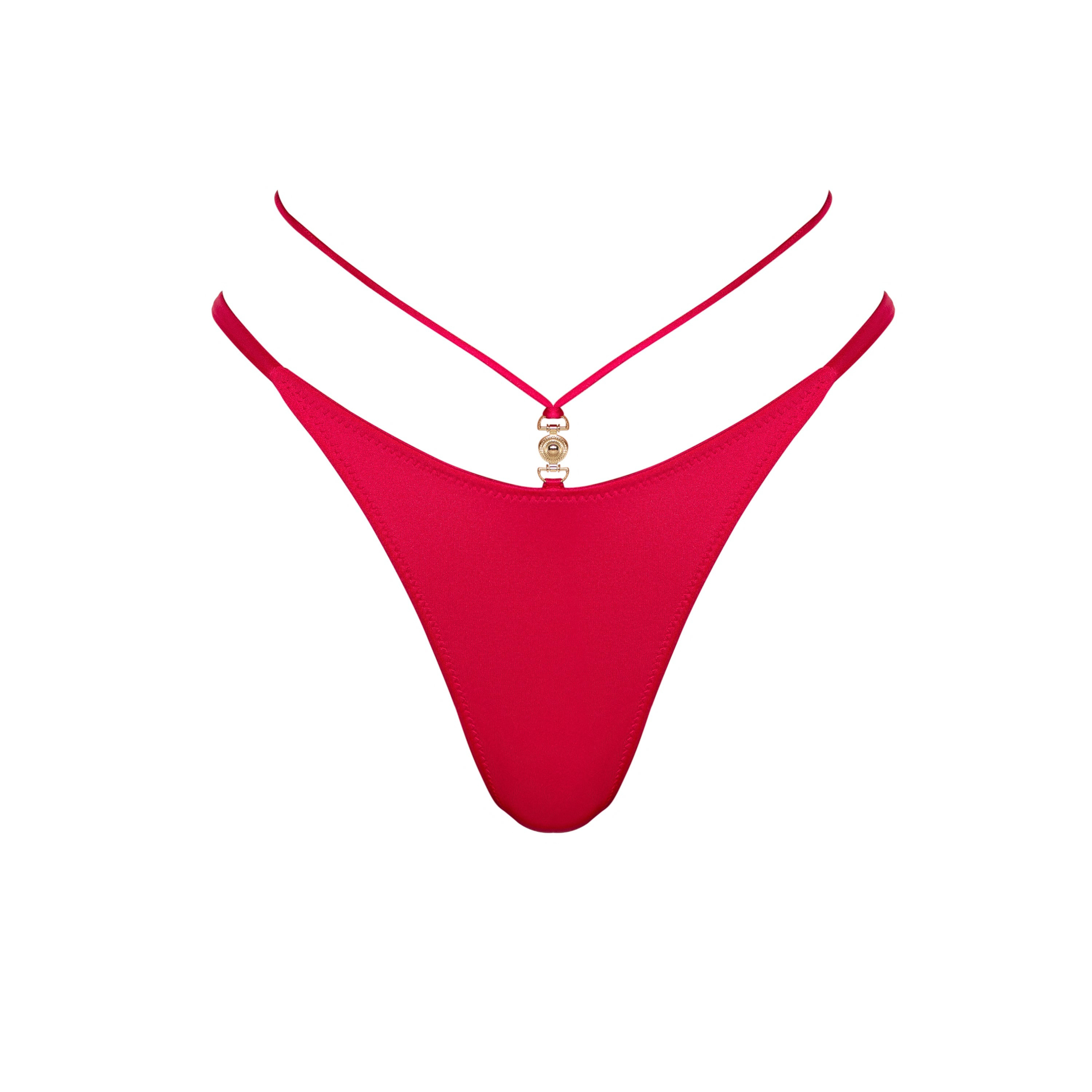 KAMILLA Magenta - Brazilian Bikini Bottoms - 3