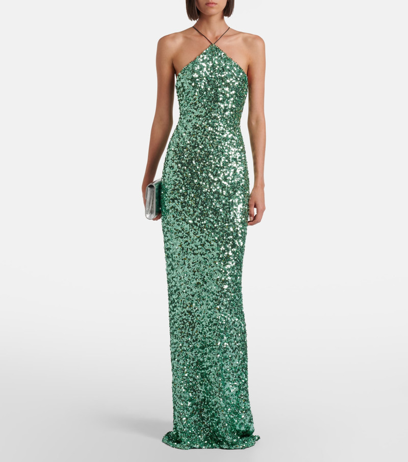 THE SEI Sequined gown outlook