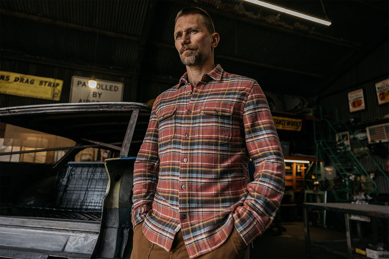 The Brace Vintage Diamond Plaid - Ruby 3