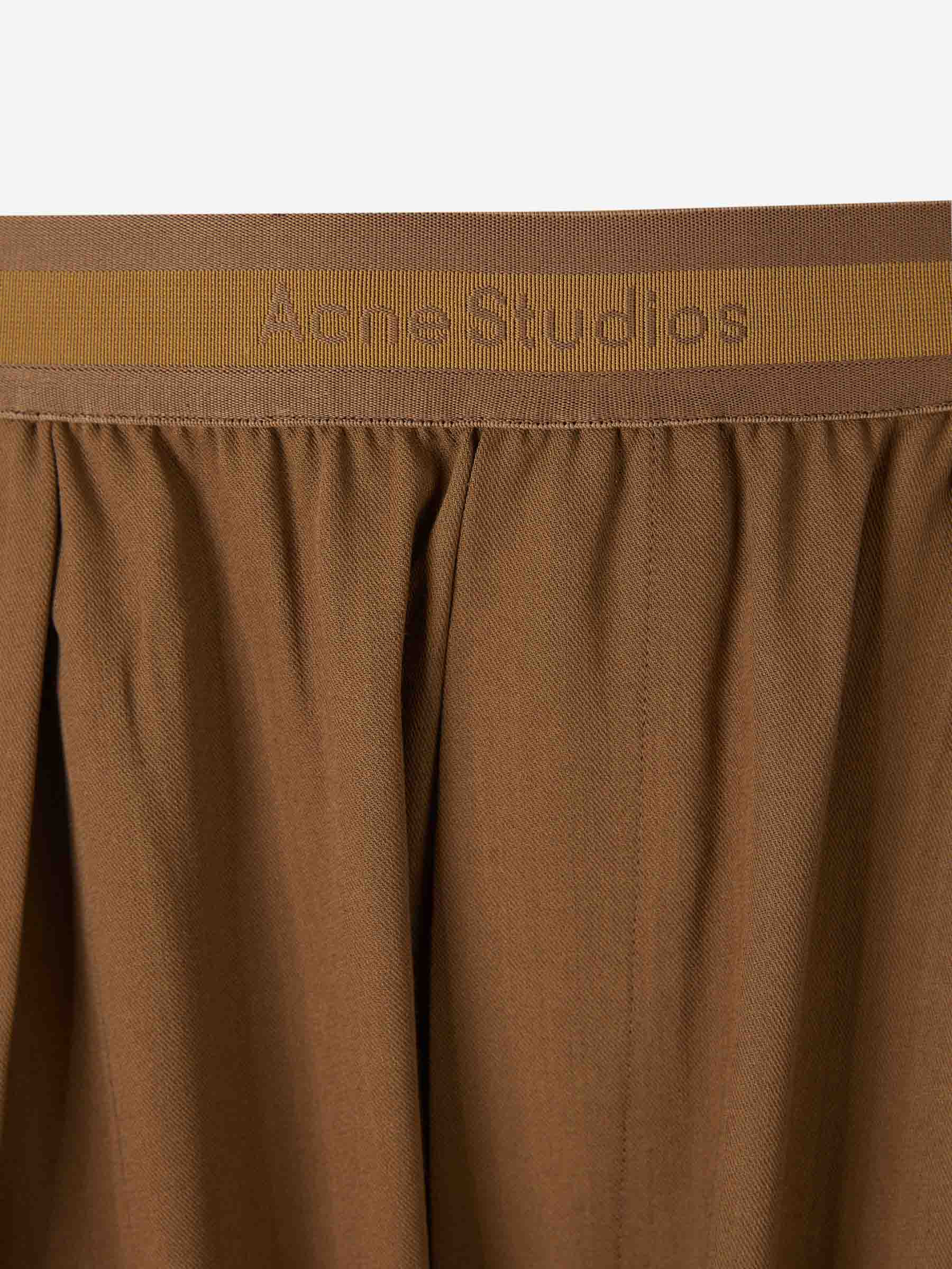 WIDE WOOL TROUSERS - 4
