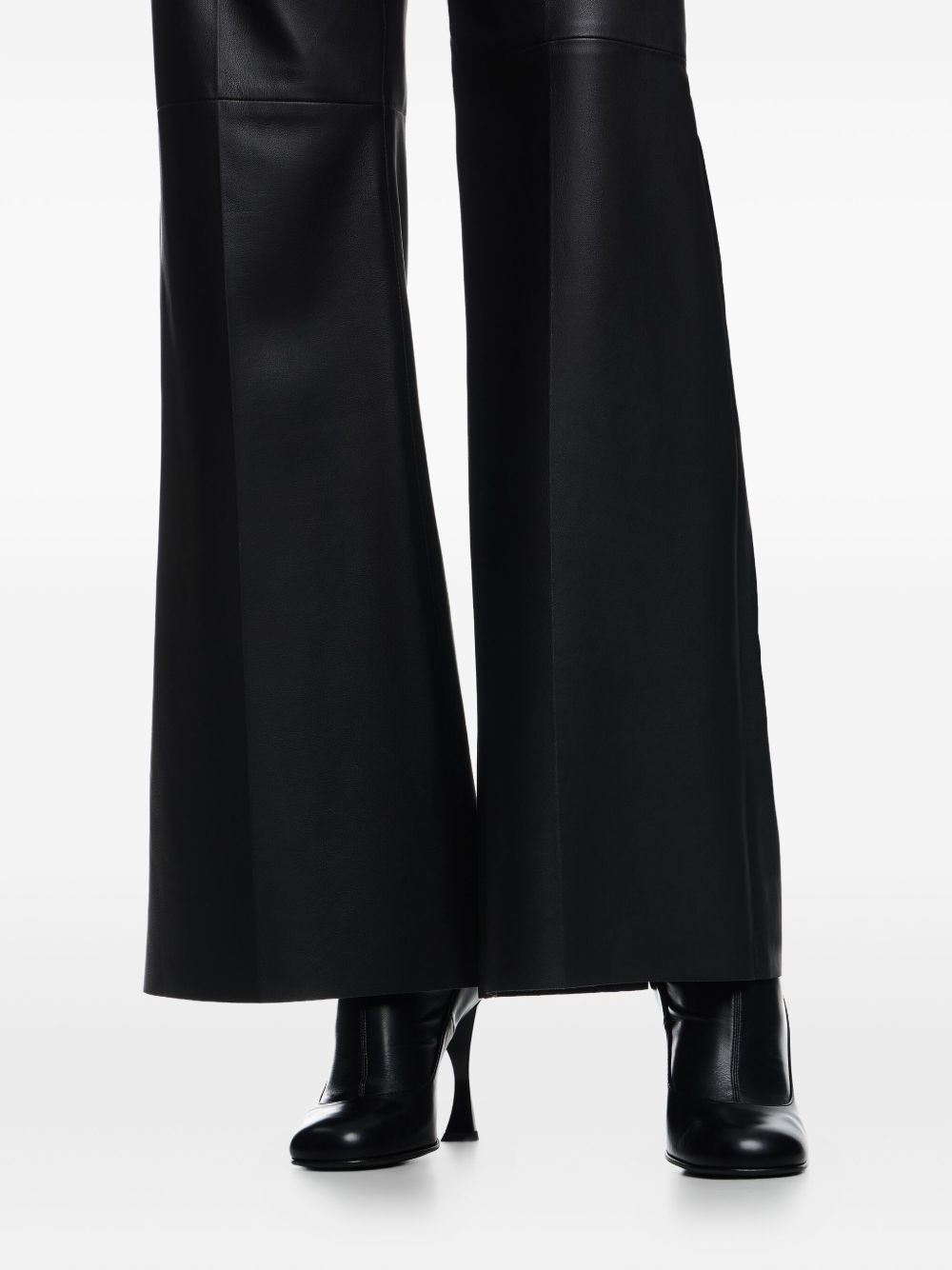faux-leather pants - 4