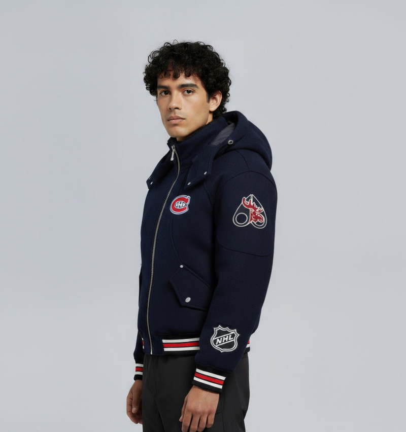 MOOSE KNUCKLES NHL X MOOSE KNUCKLES CANADIENS BOMBER JACKET outlook