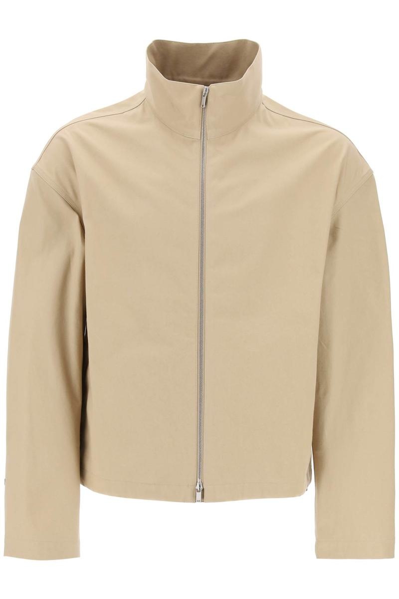 JIL SANDER BOXY HIGH-NECK JACKET - 1