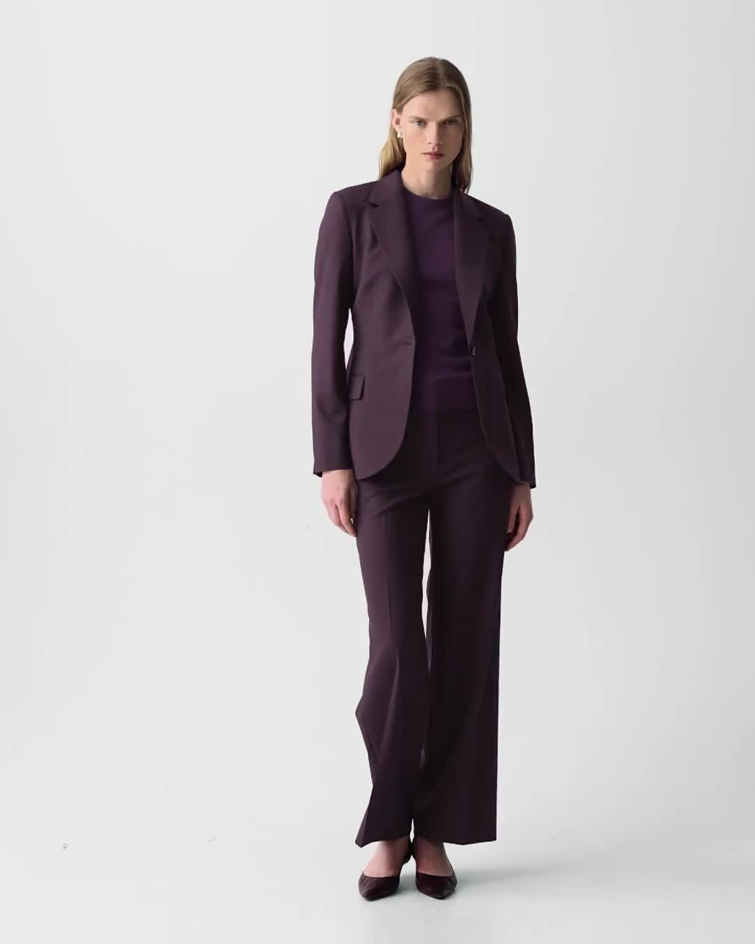 Lynnia Blazer in Good Wool - 8