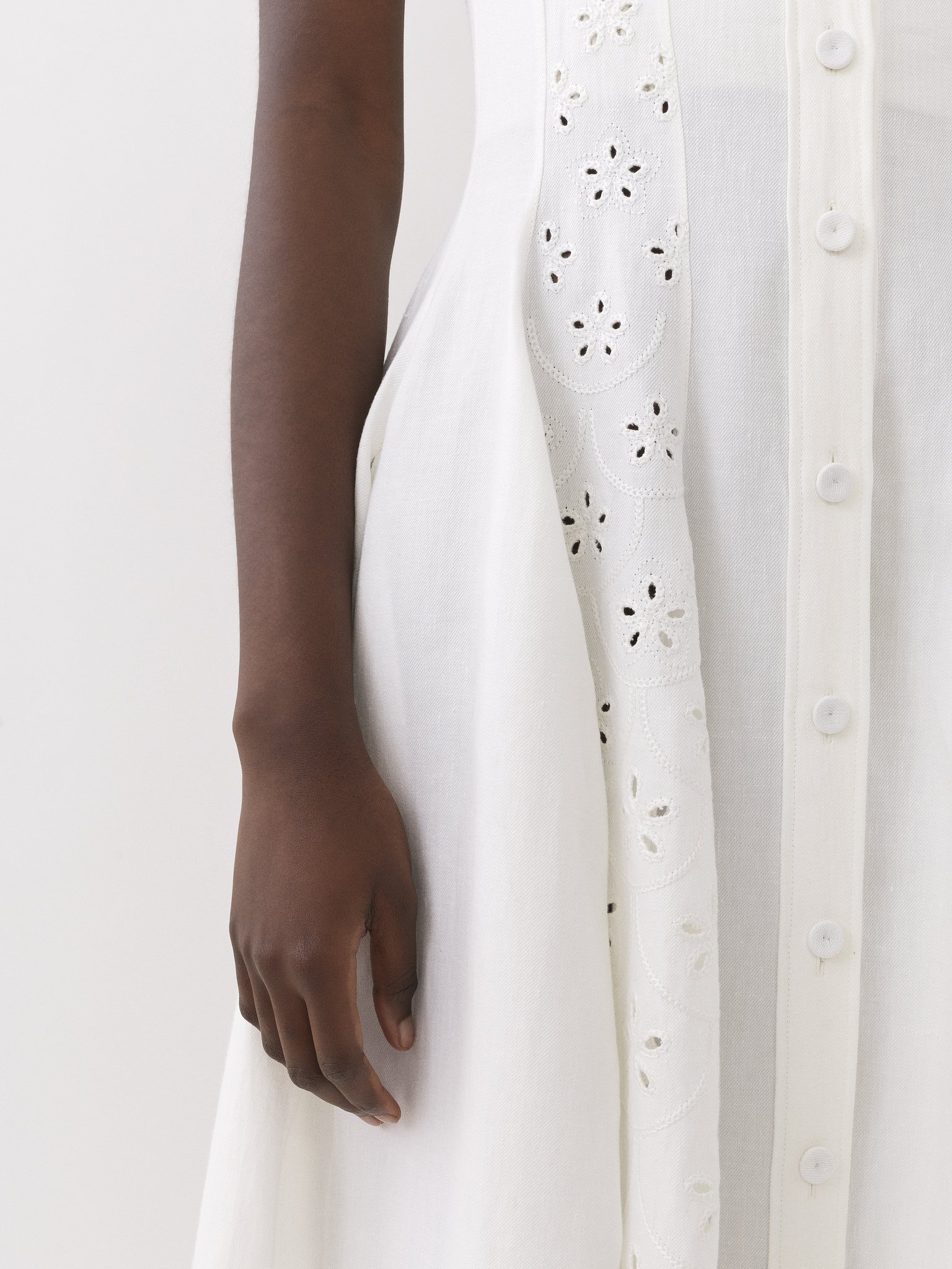 SLEEVELESS MIDI DRESS - 5