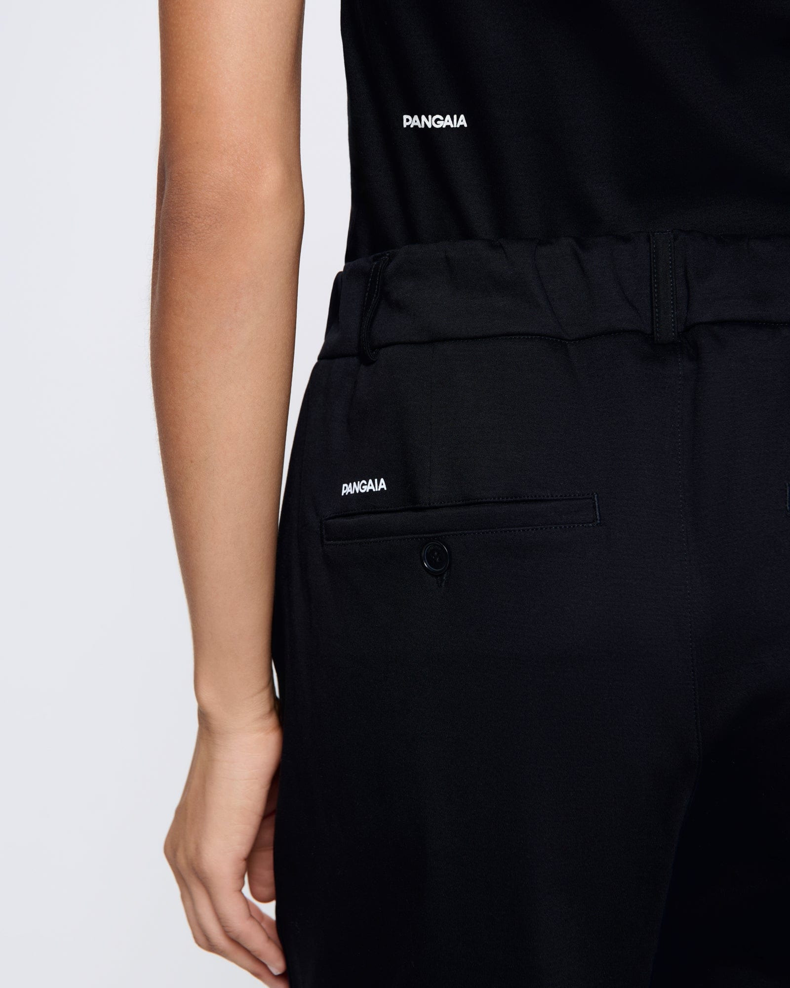 Womens  Interlock Trousers - Black - 4