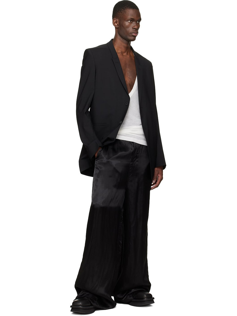 Rick Owens Black Temple Low Factory Beatle Chelsea Boots outlook