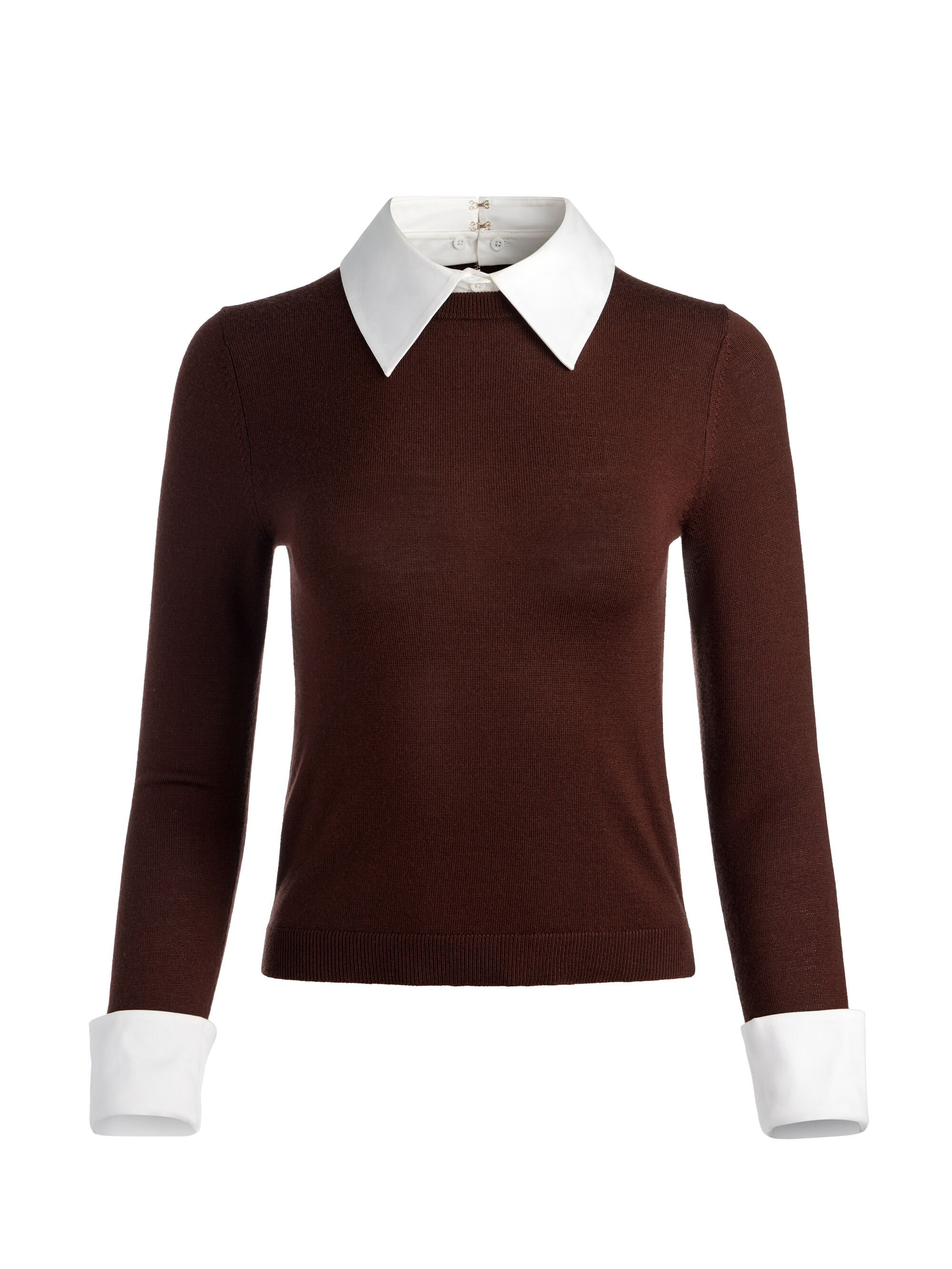 PORLA COLLARED SWEATER - 1