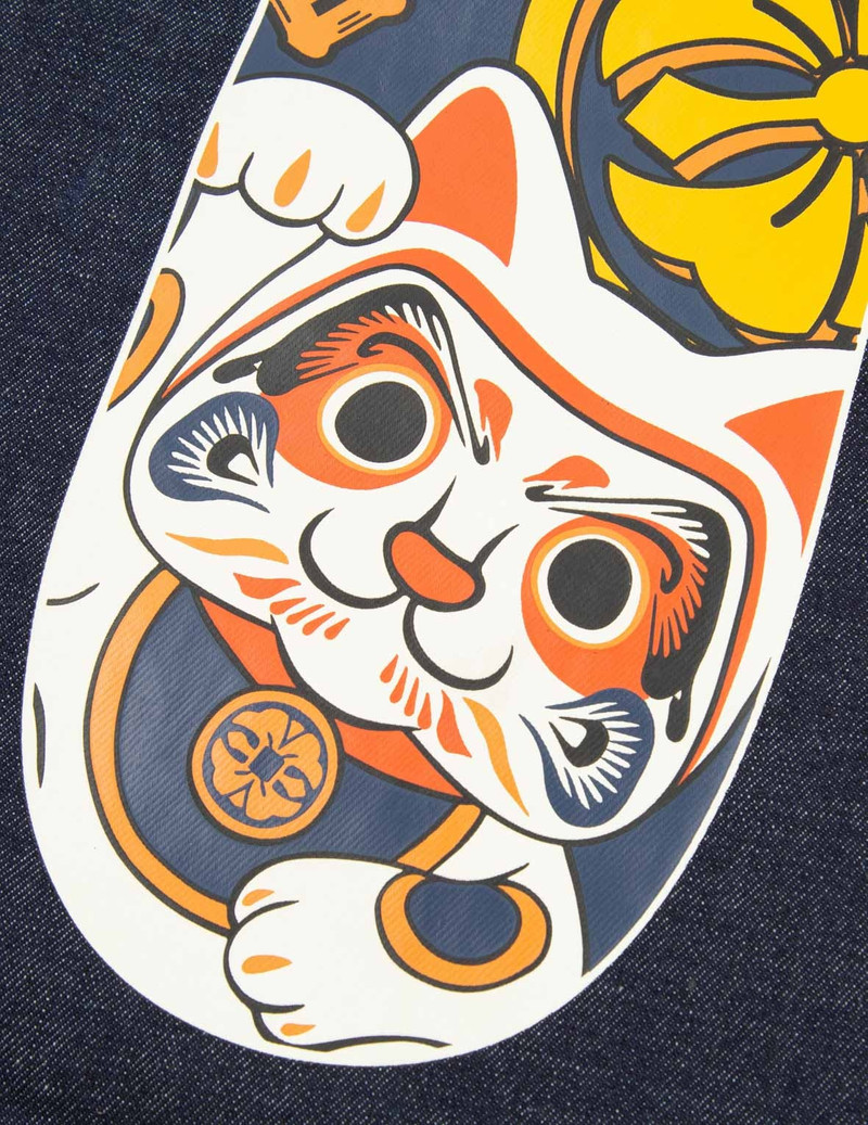 EVISU SQUAD DAICOCK PRINT CARROT-FIT JEANS #2017 10