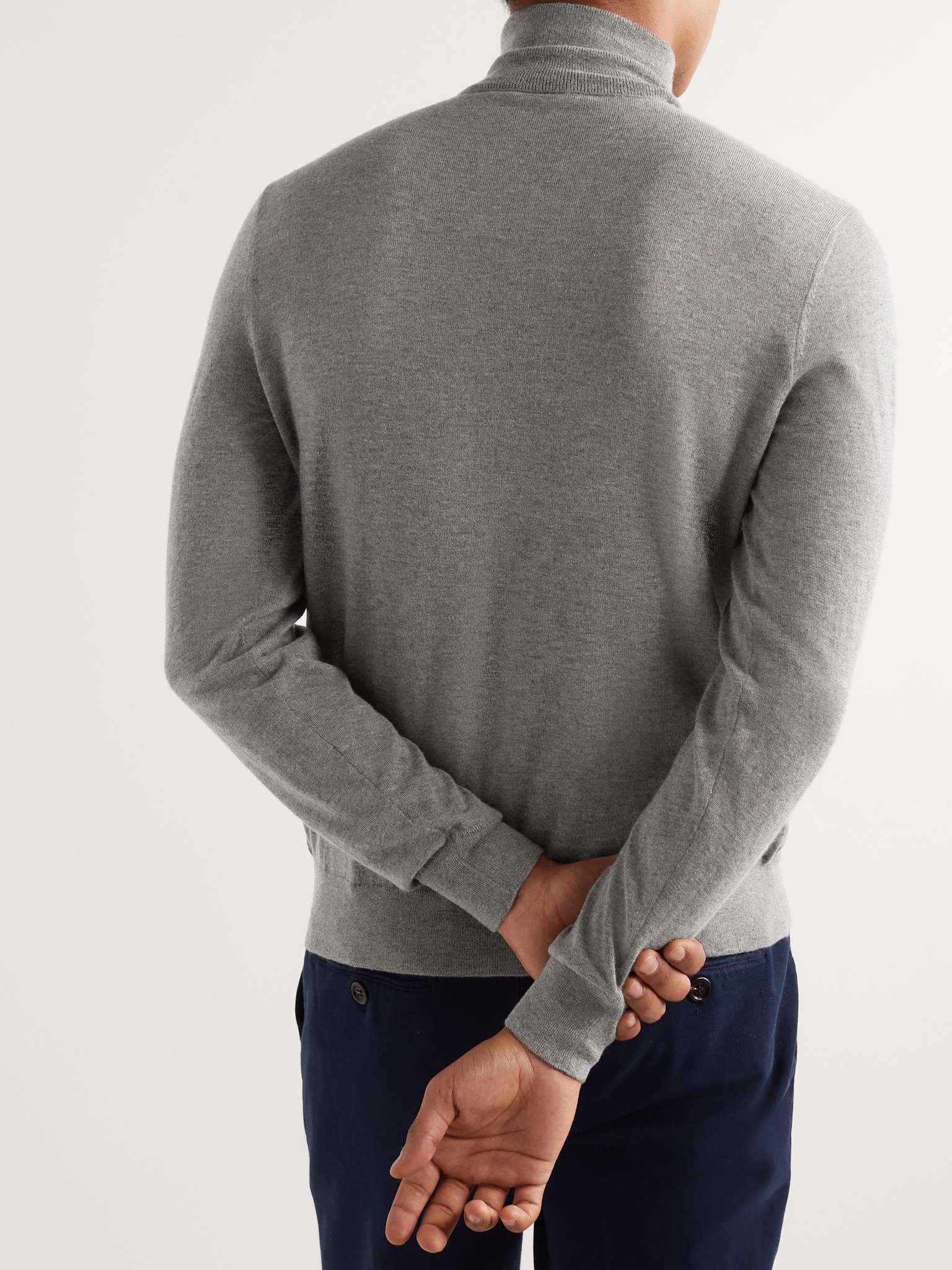 Cashmere Rollneck Sweater - 5