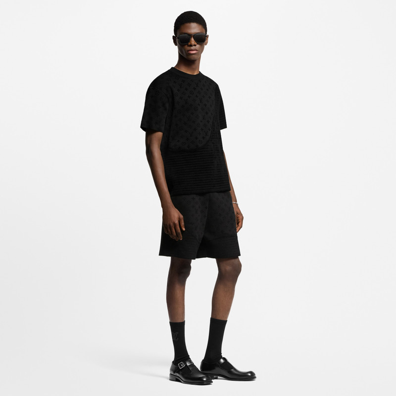 Louis Vuitton Graphic Jacquard Short-Sleeved Crewneck outlook