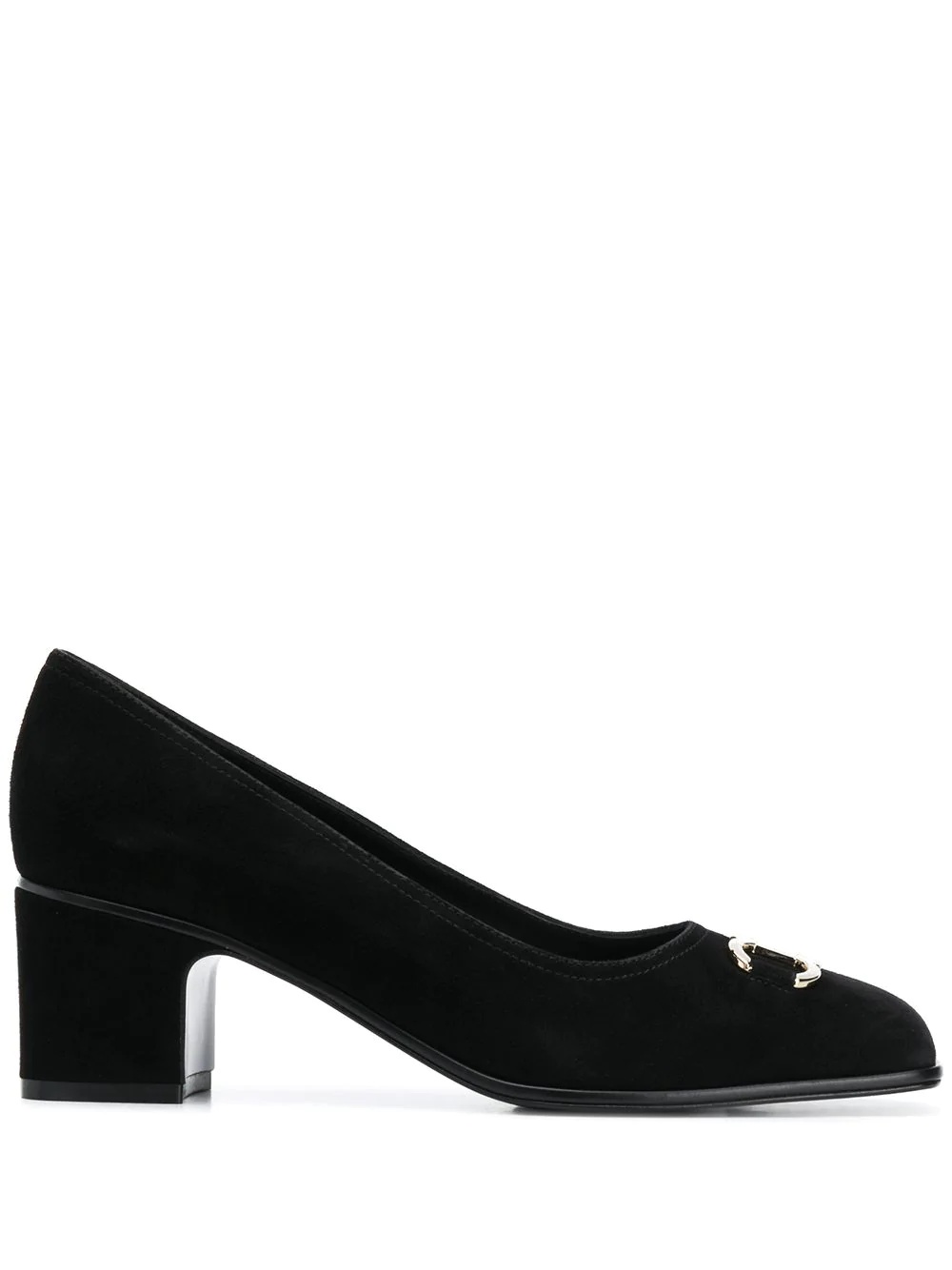 Gancini square-toe pumps - 1