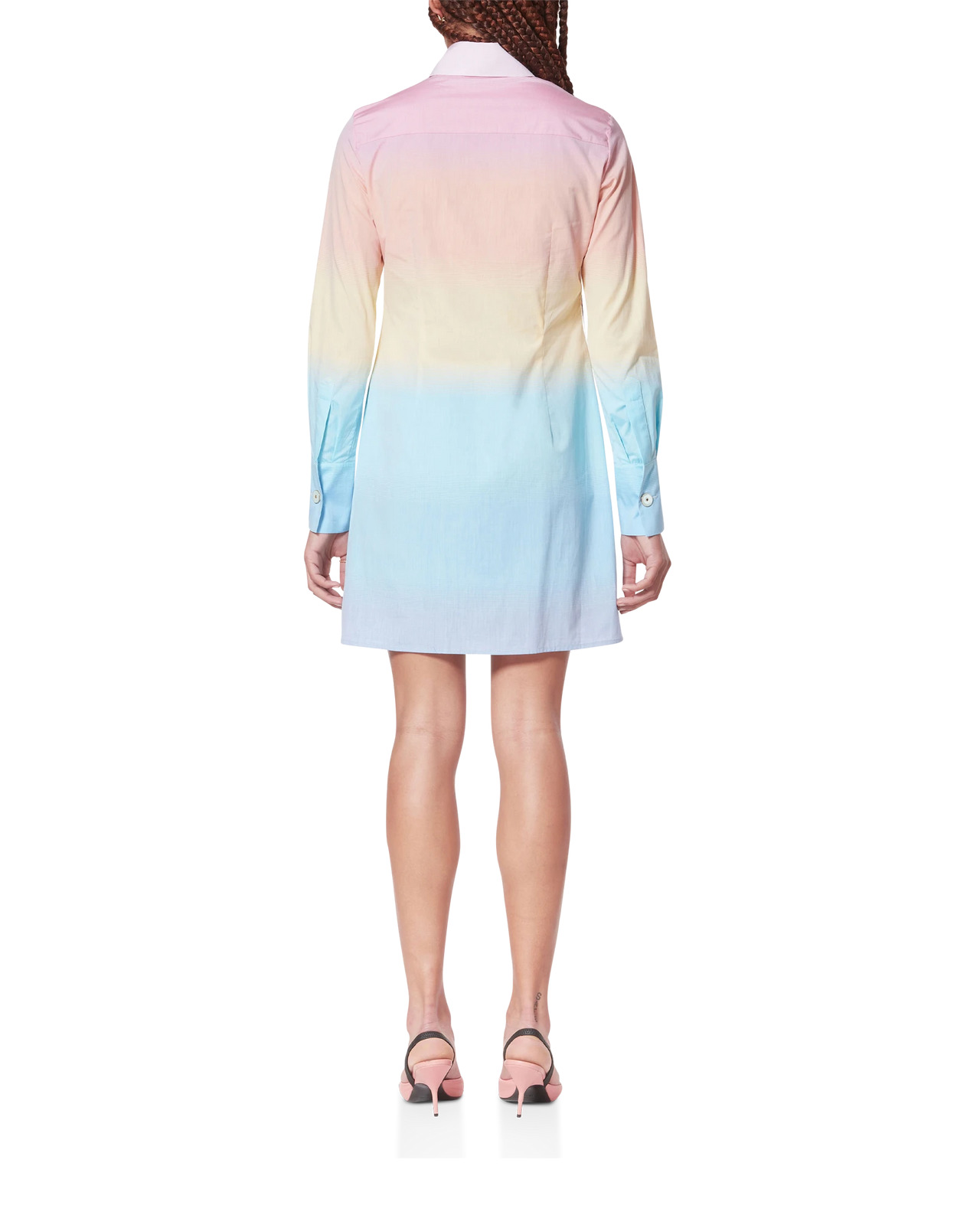 Rainbow Cotton Dress - 4