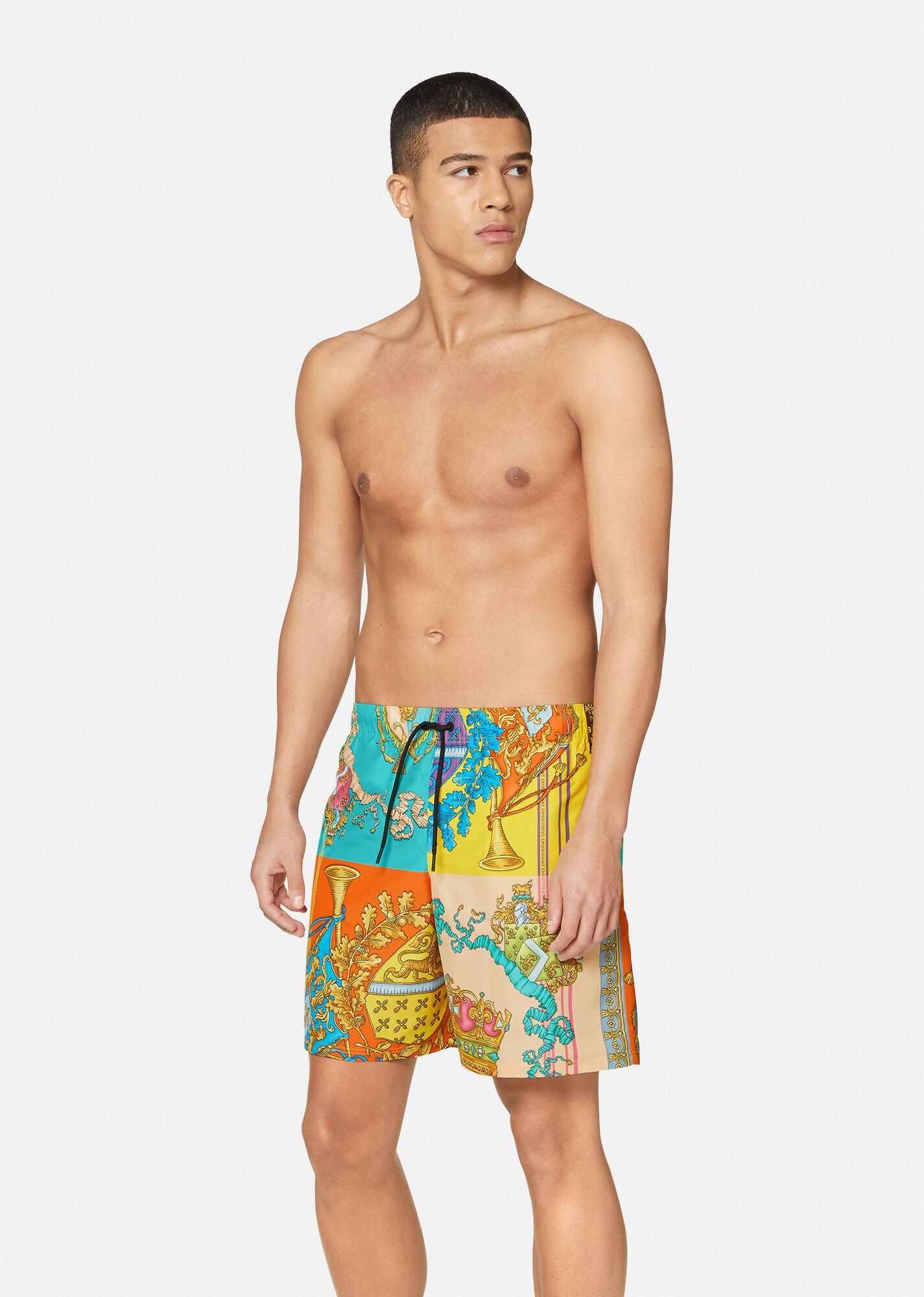 Royal Rebellion Mid-length Swim Shorts - 2