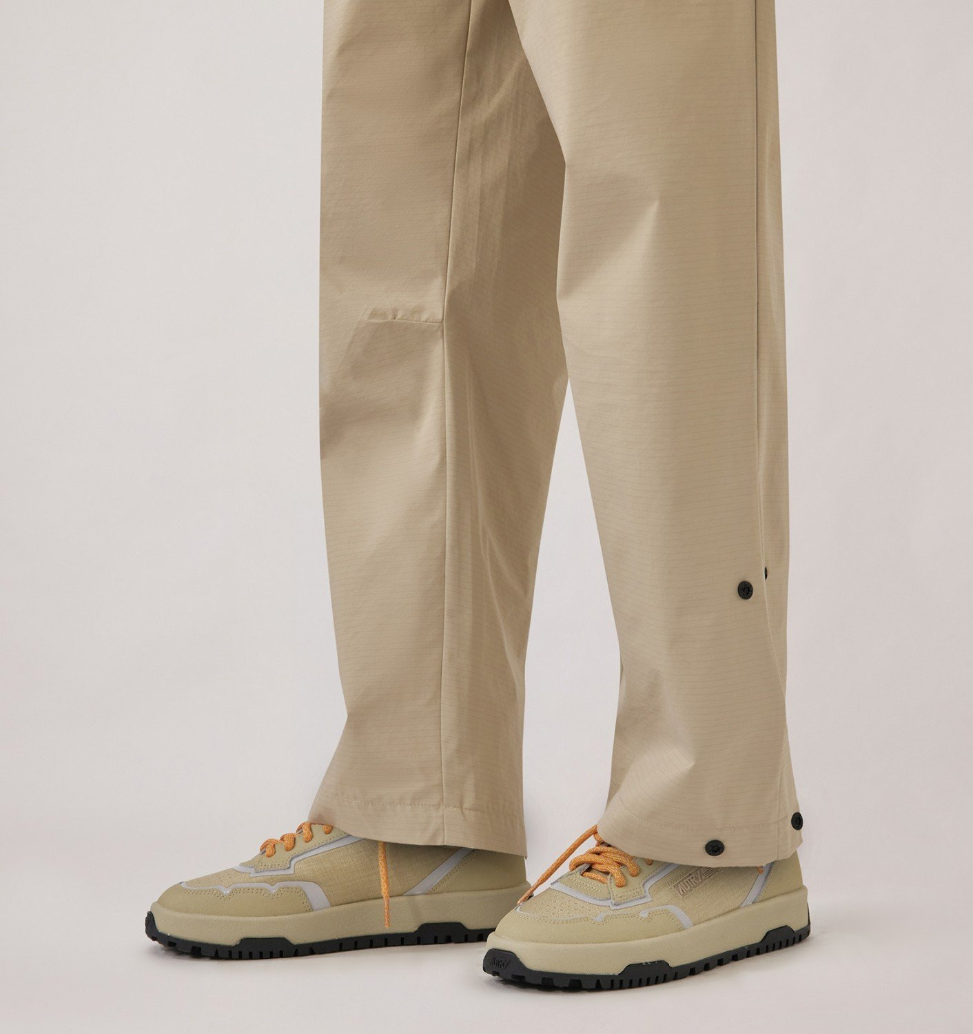 WILDPACE LOW SNEAKERS IN RIPSTOP NYLON AND LEATHER COLOR TIDAL FOAM AND REFLEX - 2