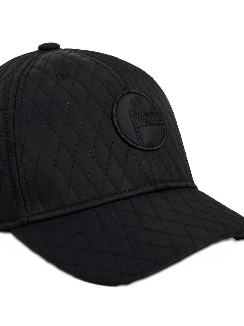 quilted logo-plaque baseball cap - 3