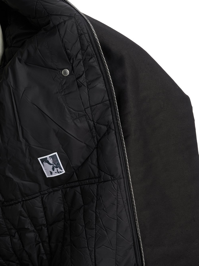 abstract-cut parka coat 11