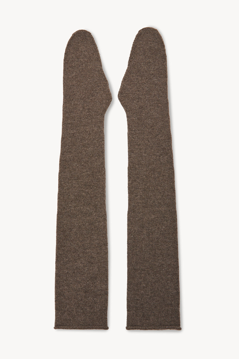 The Row Chopo Gloves in Cashmere outlook