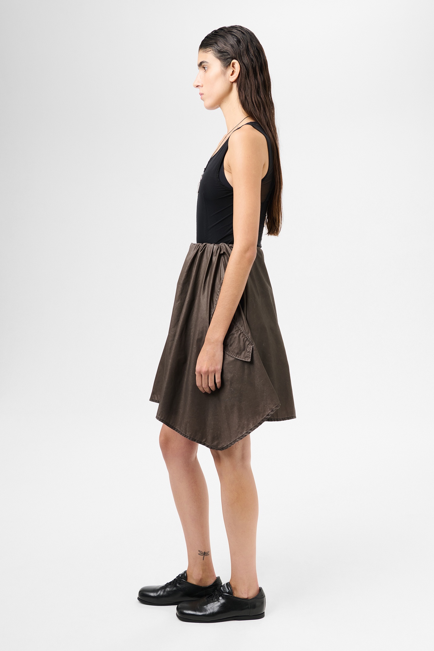 Mainsail Skirt Brown Wash Out Nylon - 5