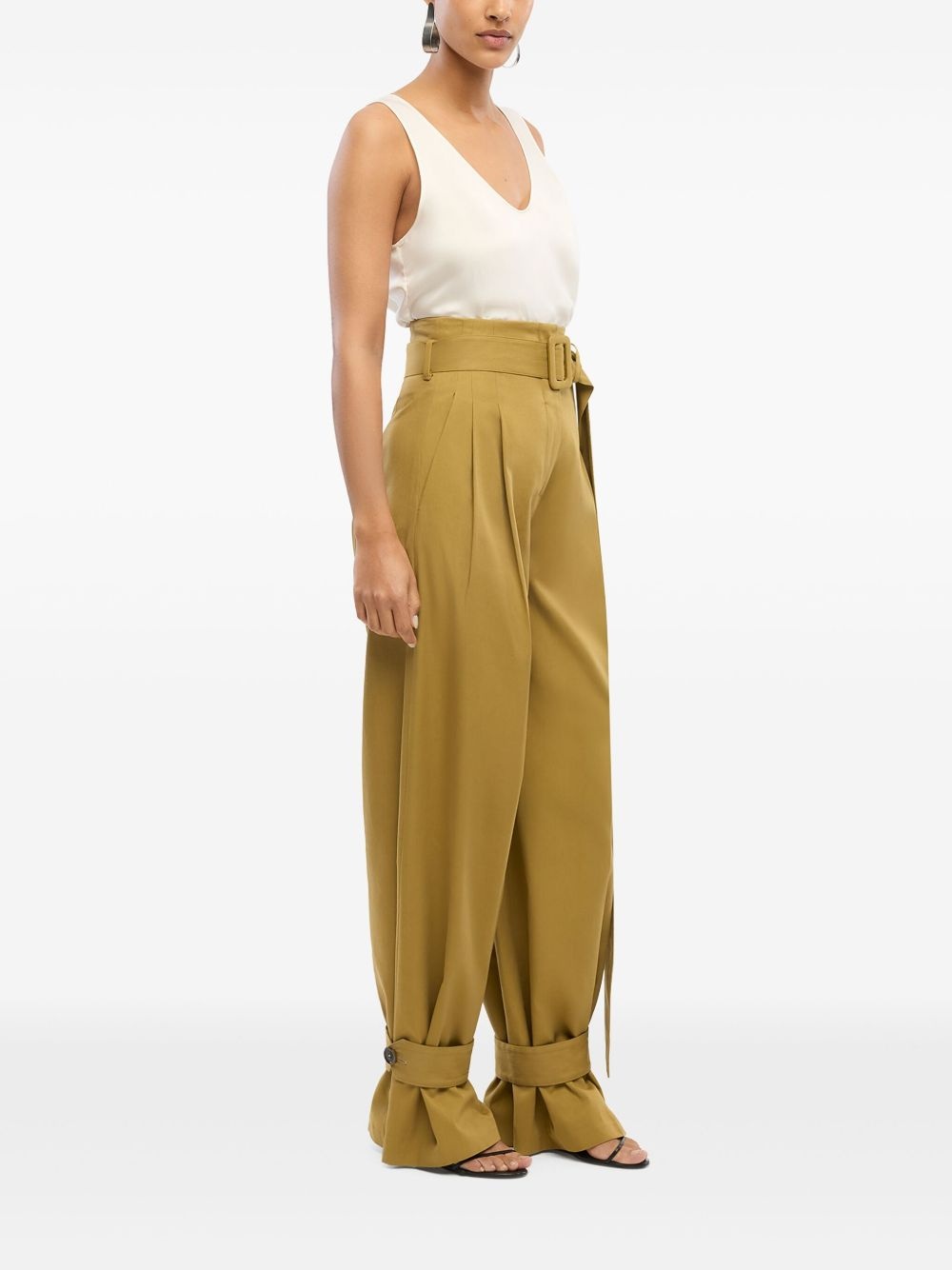 pleated trousers - 4