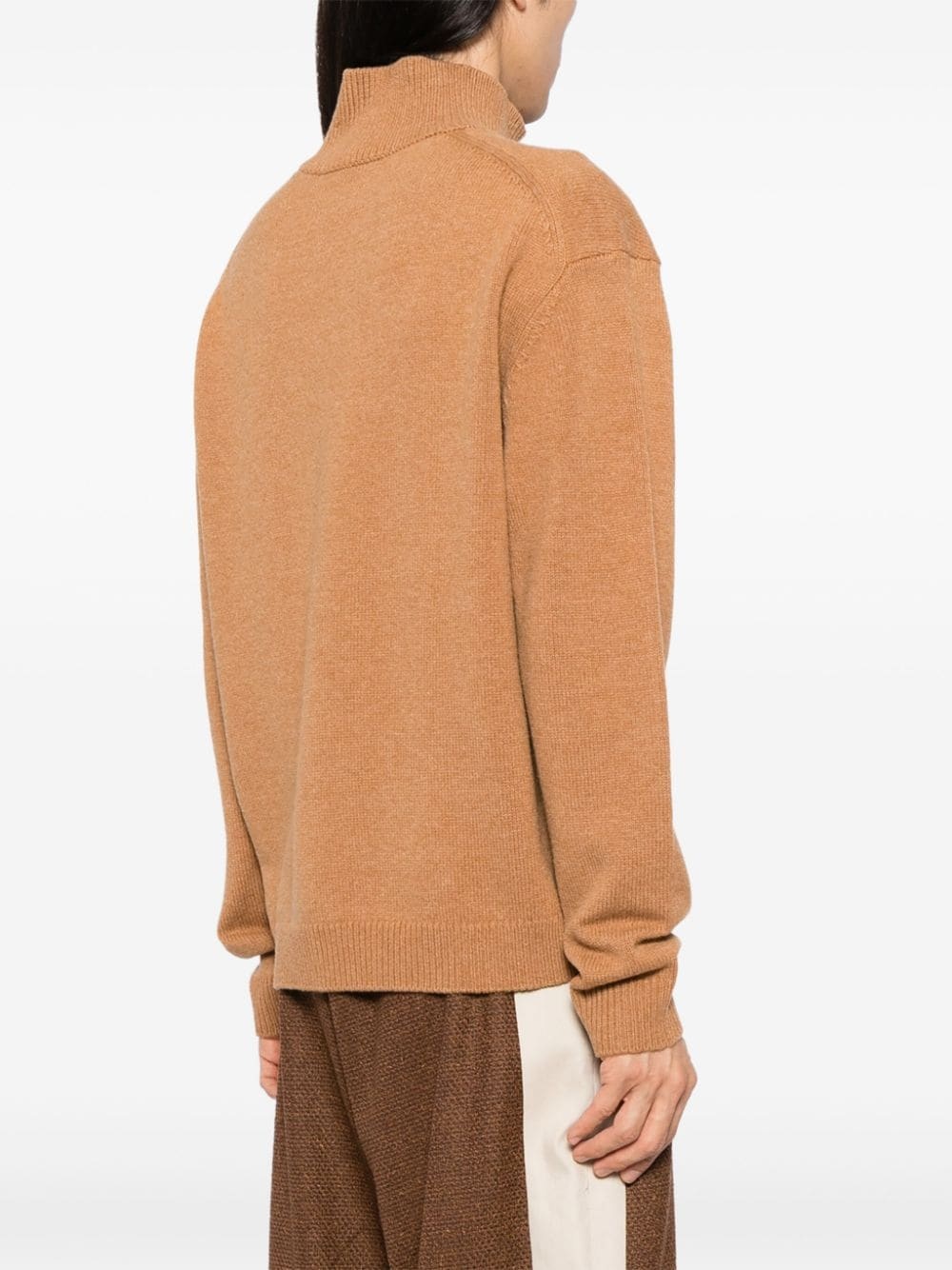 fox head intarsia comfort jumper - 4