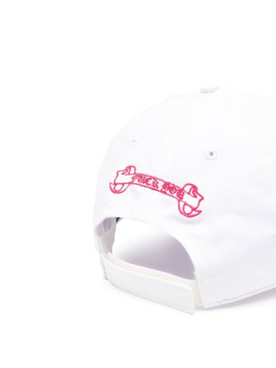 PHILIPP PLEIN embroidered-logo detail baseball cap outlook